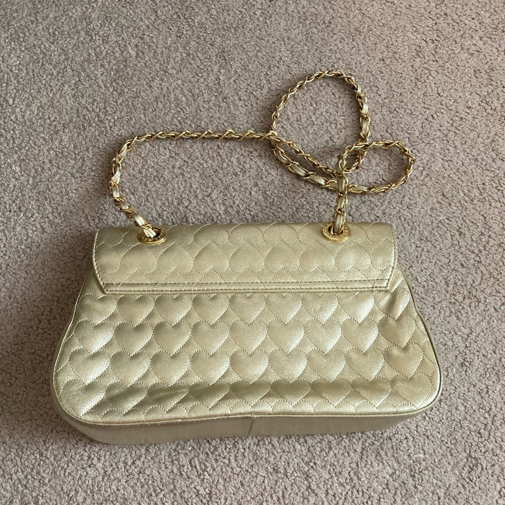 Lovcat Paris Purse Gold Quilted - Picture 2 of 5